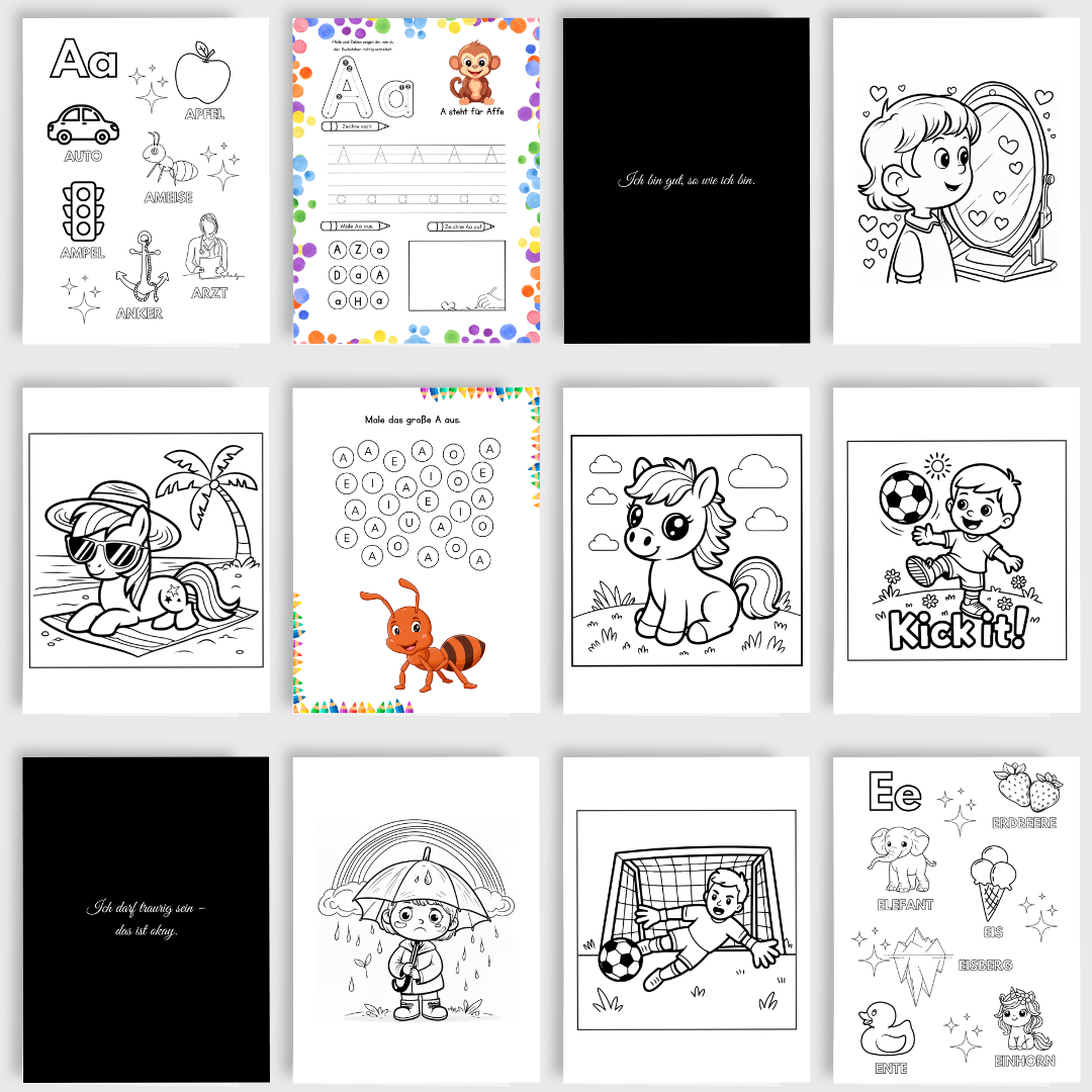 Kaffee für dich, Stifte für die Kinder – Gratis Kreativpaket