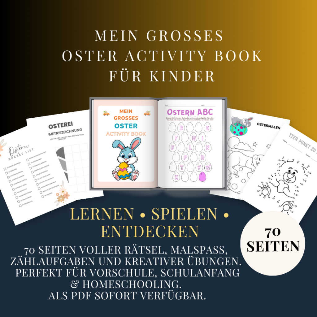 Oster Activity Book für Kinder PDF 