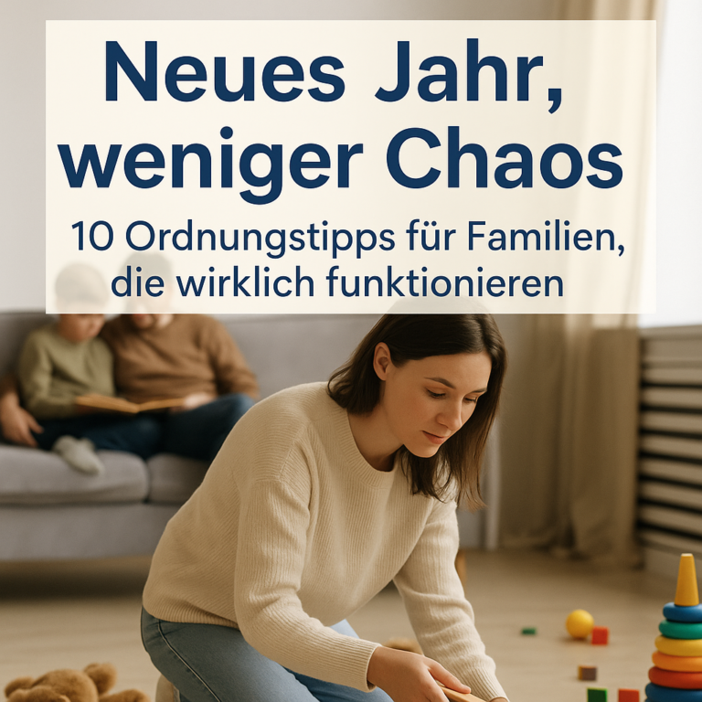Neues Jahr weniger Chaos 10 Ordnungstipps für Familien