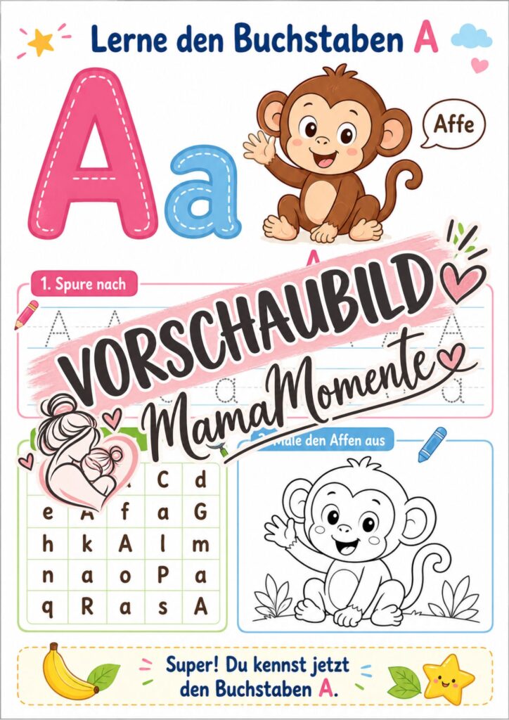 ABC mit Tieren A