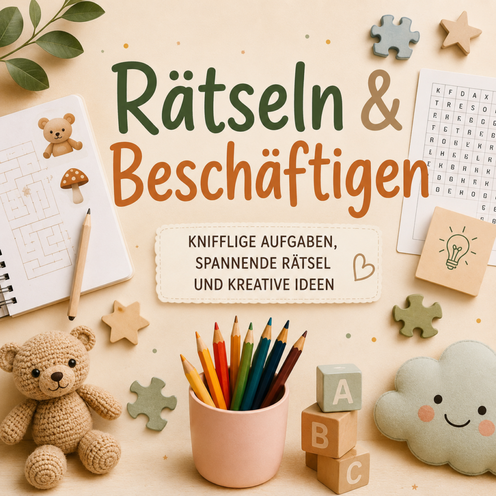 Rätseln und Beschäftigen Familien Club Mama Momente