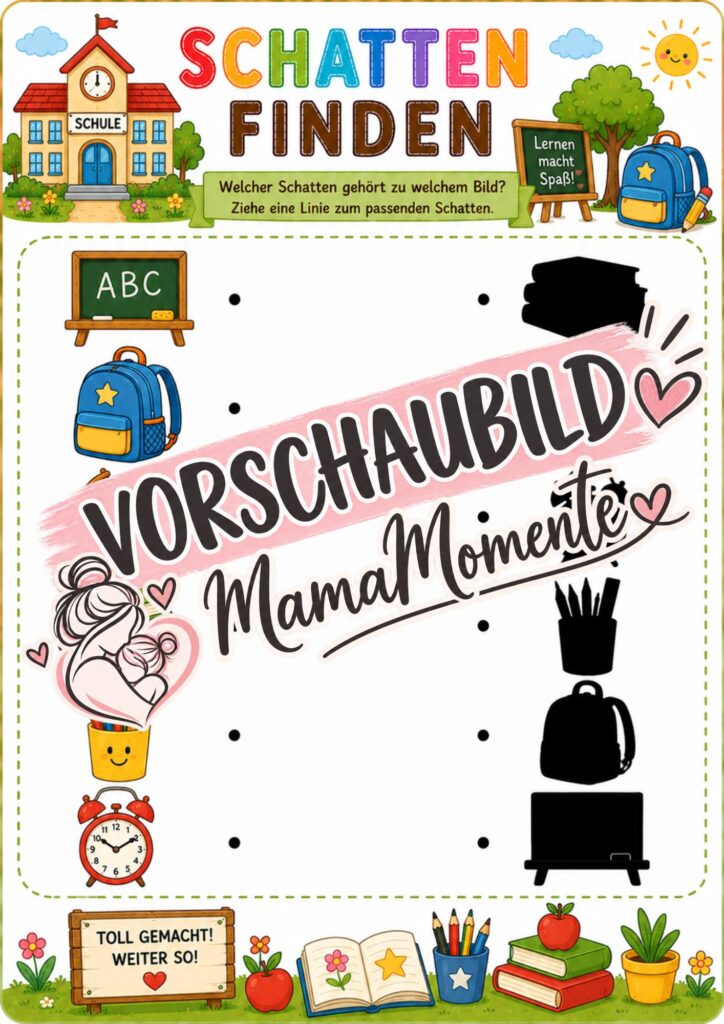 Schatten finden Schule