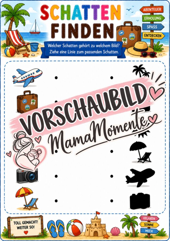 Schatten finden Urlaub