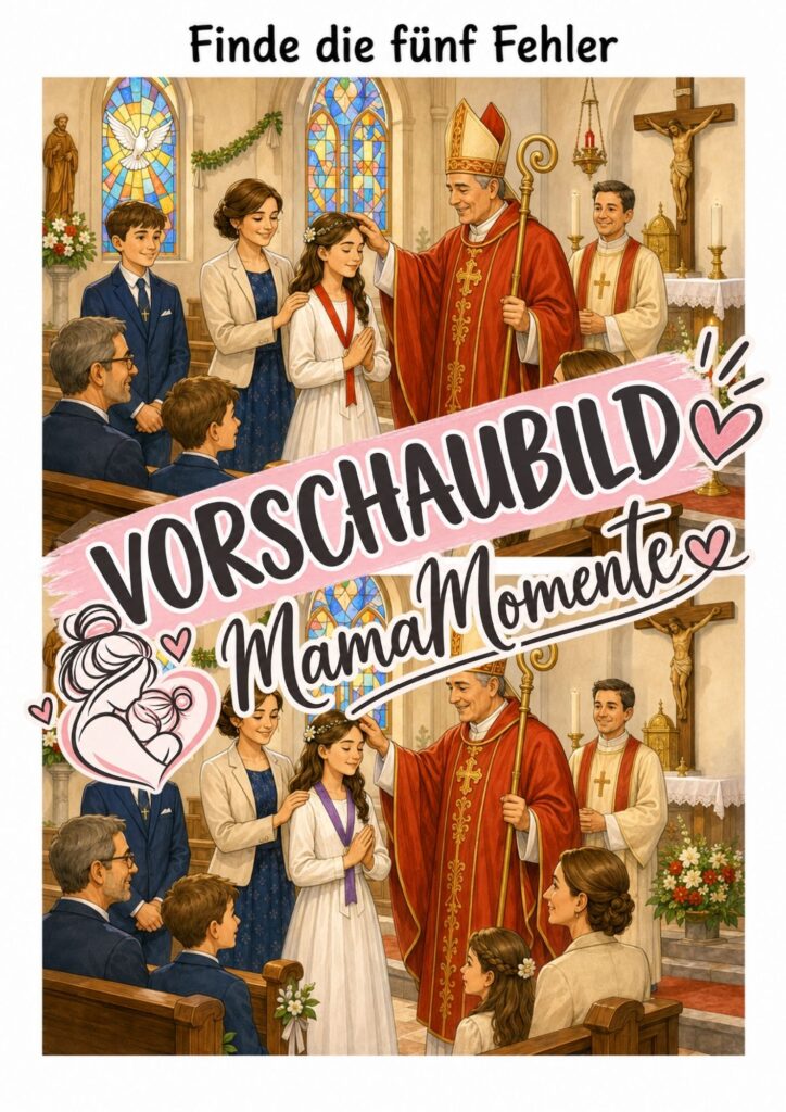 5 Fehler suchen Firmung