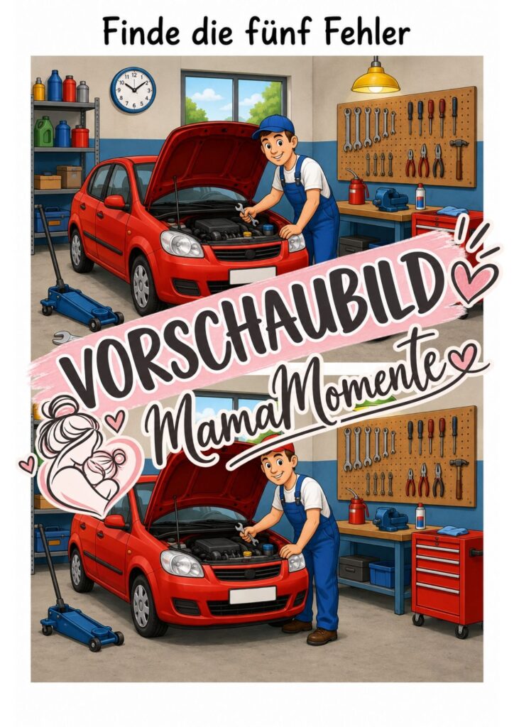 5 Fehler suchen Werkstatt Mechaniker